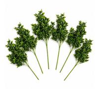 Pack Of 6 X 75Cm Artificial Boxwood Leaf Bush Stem