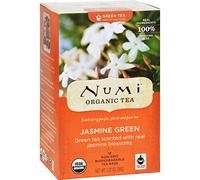 Pack of 6 x Numi Tea Jasmine Green Tea - Medium Caffeine - 18 Bags