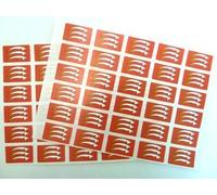Pack of 60, 33x20mm, Essex Self-Stick Flag Stickers, Self-Adhesive County Flag Labels
