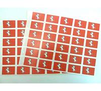 Pack of 60, 33x20mm, Kent Self-Stick Flag Stickers, Self-Adhesive County Flag Labels