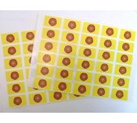 Pack of 60, 33x20mm, Lancashire Self-Stick Flag Stickers, Self-Adhesive County Flag Labels