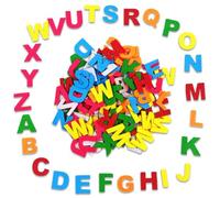 Pack of 60 Coloured Felt Felt Stickers for Letters in Multicolour Foam Rubber Self-Adhesive, Safe and Soft for Children, Ideal for Education and Decoration, Complete Set from A to Z