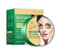 Pack of 60 Hydrogel Eye Pads - Gold Collagen Hydrogel Eye Mask with Hyaluronic - Anti-Ageing Eye Patches Against Dark Circles, Bags & Wrinkles - Cooling Moisturising for Women & Men