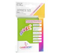 Gamegenic - Pack of 60 Prime Sleeves Japanese Sized - Lime