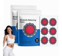 Pack of 60 Slimming Plasters Metabalance Patch, Pack of 2 Berberine Care Plasters for Belly & Waist, Cosmetic Body Care Patches, Skin-Friendly, Discreet & Comfortable