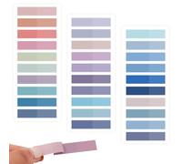 Pack of 600 Adhesive Bookmarks, Sticky Notes, Page Markers Index Tabs for Reading Notes, Pages or Book Markers