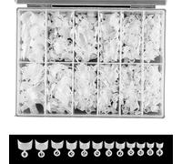 Pack Of 600 Fake Nails Half Cover Nail Tips Short Nails Natural Nail Extension Art Press On Accessories False Tips Salon Manicure Decoration Half Cover Oval Short False