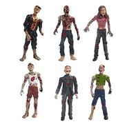 ＡＷＨＡＯ Pack of 6pcs Walking Dead Corpses Action Figures Zombie Character Kids Toy