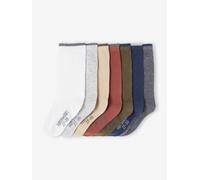 Pack of 7 Pairs of Socks for Boys marl grey