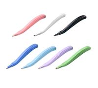 Pack of 7 Practical Pen Shaped Staple Extractors Small Size Safe Design for Quick Desk Tasks in 7 Colors ABS Metal Build Pen Shaped Staple Puller