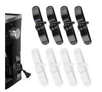 Pack of 8 Cable Manager for Kitchen Appliances, Cord Winder Clips Self-Adhesive Holder, Compatible with Pressure Cookers, Mixers, Blenders, Coffee Makers, Air Fryers