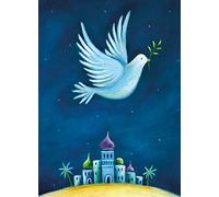Macmillan Cancer Support - Pack of 8 Christmas Cards- Dove of Peace