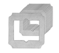 Pack of 8 Cleaning Pads for Ecovacs Winbot Mini Window Cleaning Robots, Wipes Robot Cleaning Cloth, Reusable and Washable Replacement Cloth