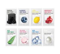 EUNYUL [PACK OF 8] Purity Sheet Mask Pack 8 Types Korean Skincare Facial Mask Pack