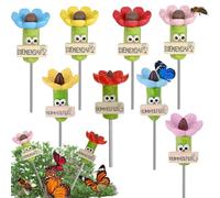 Pack of 8 Insect Troughs, Bee Drinkers for the Garden, Wirent, Insect Water Drinkers, Bee Drinks, Balcony, Insects, Drinking Water, Water Station for Bees & Butterflies for Garden, Balcony & Patio