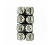 Pack of 8 Jewellers Pattern Making Chisels Equipment Metal Jewelry Carving Tool Practical Metalworking Chisels Kits Jewellery Tools