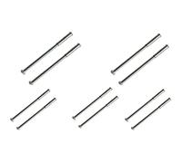 Pack of 8 M3 Door Handle Screws Silver Bolt Connecting Sleeve Male to Female for Doors Handles, Knobs Escutcheons and Others
