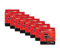 (Pack of 8) Nongshim Shin Ramyun 600g(120gx5),Instant Korean Style Spicy Noodle Soup Family Pack,Excellent for Snacking,Stir-Frying, Soups Or As A Quick Side Dish