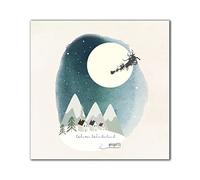 Pack of 8 Nordic Winter Wonderland RSPCA Charity Christmas Cards Xmas Cards 556992