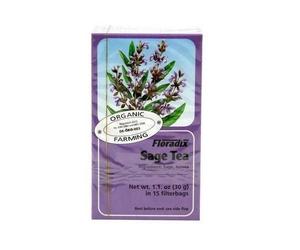(Pack Of 8) - Organic Sage Herbal Tea - R | SALUS HAUS (UK)