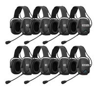 Pack of 8 Sena CAST-01 Mesh-Headset Pack of 8 robust industrial ear muffs featuring innovative mesh communication and first-class noise protection.