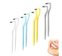 Pack of 8 Tartar Remover, Professional Tooth Plaque Remover, Tooth Brush, Teeth Stain Remover, Tooth Plaque Remover for Removes Discolouration, Plaque & Tartar