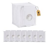 Pack of 8 VCA-ADB90 Vacuum Cleaner Bags for Samsung VCA-SAE903 / VCA-SAE904 Clean Station, Automatic Emptying Bags Compatible with Samsung Jet 90 75 70 60 Series Battery Handheld Vacuum Cleaner