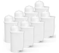 Pack of 8 Water Filters for Siemens EQ Series, EQ5 EQ6 EQ7 EQ9 S500 S700 S900 EQ500, Replacement Water Filter for Siemens 3200, Bosch TCZ7003, TCZ7033, TZ70003, Bosch 12008246 4678787 3, for Brita
