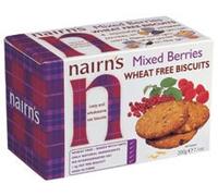 (Pack Of 8) - Wild Berries Wheat Free Biscuits | NAIRN'S OATCAKES