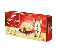Pack Of 8 x 25 gr Côte D'Or Bouchée White