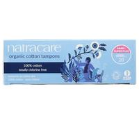 Pack of 8 x Natracare Organic Cotton Tampons - Super Plus - 20 Pack