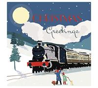 Pack of 8 Xmas Train British Heart Foundation Charity Christmas Cards Xmas Cards 556964