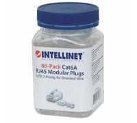 Pack of 80 Modular Cat.6A RJ45 UTP Ethernet LAN Plugs