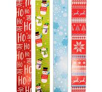 Pack of 80 Printed Creative Christmas Paper Chains - Christmas Party Decoration