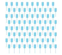 Pack of 80 Ticket Locking Tickets for Logistics Labels Warehouse Organization and Plant Identification Plant Tagging Clip