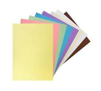 Pack of 800 A4 Assorted Easter Coloured 75gsm Craft Paper Sheets - 8 Colours (100 Each)