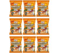 Pack Of 9 - Chicken Instant Noodles 85g - Low In Fats High In Protein - Flavoured Noodles Vegetarian - Simply Mix With Hot Water - Enjoy Delicious Instant Noodles In 4 Minutes