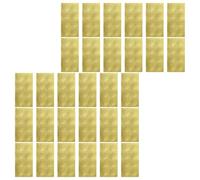 Pack of Adhesive Golden Design Pattern Sticker for Labeling Decoration Water Resistant Seal Label Sticker for Stationery Gold Embossed Stickers