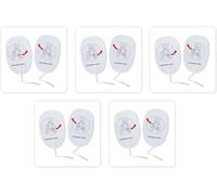 Pack of Adult AED Training Pads CPR First Aid Class Use Replacement Compatible with XFT AED Trainer XFT-120C+ XFT-120C XFT-120GA XFT-120NB XFT-120GA-OR mini Pocket Trainer XFT-D0009 (5pairs)