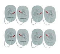 Pack of Adult AED Training Pads CPR First Aid Class Use Replacement Compatible with XFT AED Trainer XFT-120C+ XFT-120C XFT-120GA XFT-120NB XFT-120GA-OR mini Pocket Trainer XFT-D0009 (4pairs)