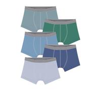 Pack of Children's Plain Cotton Boxer Shorts
