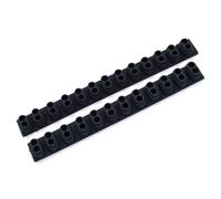 Pack of Conductive Rubber Keyboard Pads for Repairing Sensitivity Across Multiple Models Silicone Pads for Electronic Maintenance Providing Signals Transmission and Durability