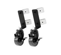 Pack of Even Rolling Front Wheel Casters Specifically Developed for Toolboxes Effortless Motion in Workshops Steel Thrower Upgrade