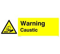 Pack of five - Caustic Sign - 300x100mm - L31