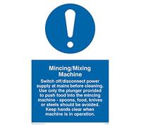 Pack of five - Mincing Sign - 100x150mm - A6P