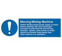 Pack of five - Mincing Sign - 150x50mm - L15
