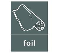 Pack of five - Recycling-foil Sign - 150x200mm - A5P