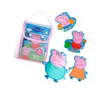 RMS Peppa Pig Set of 4 Shaped Characters Bath Time Foam Puzzles for Kids