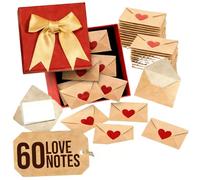 Pack of Heart Shaped Sticker Envelope Note Card Set Ideal for Writing Love Letter As Friend on Various Event Pack of Individualized Gifts Set Handcraft Envelope Note Card with Heart Sticker