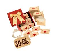 Pack of Heart Shaped Sticker Envelope Note Card Set Ideal for Writing Love Letter As Friend on Various Event Pack of Individualized Gifts Set Handcraft Envelope Note Card with Heart Sticker
